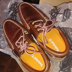 Timberland Men's Rich Brown Boat Shoes